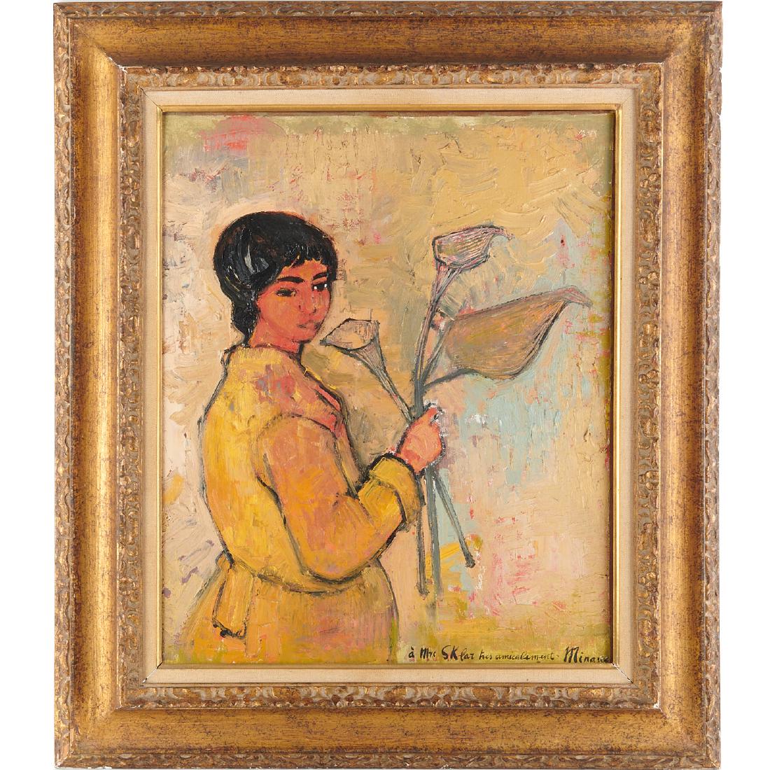 Andre Minaux, painting (1 of 10)