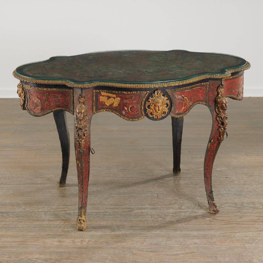 Napoleon III Boulle turtle top table/desk (1 of 10)