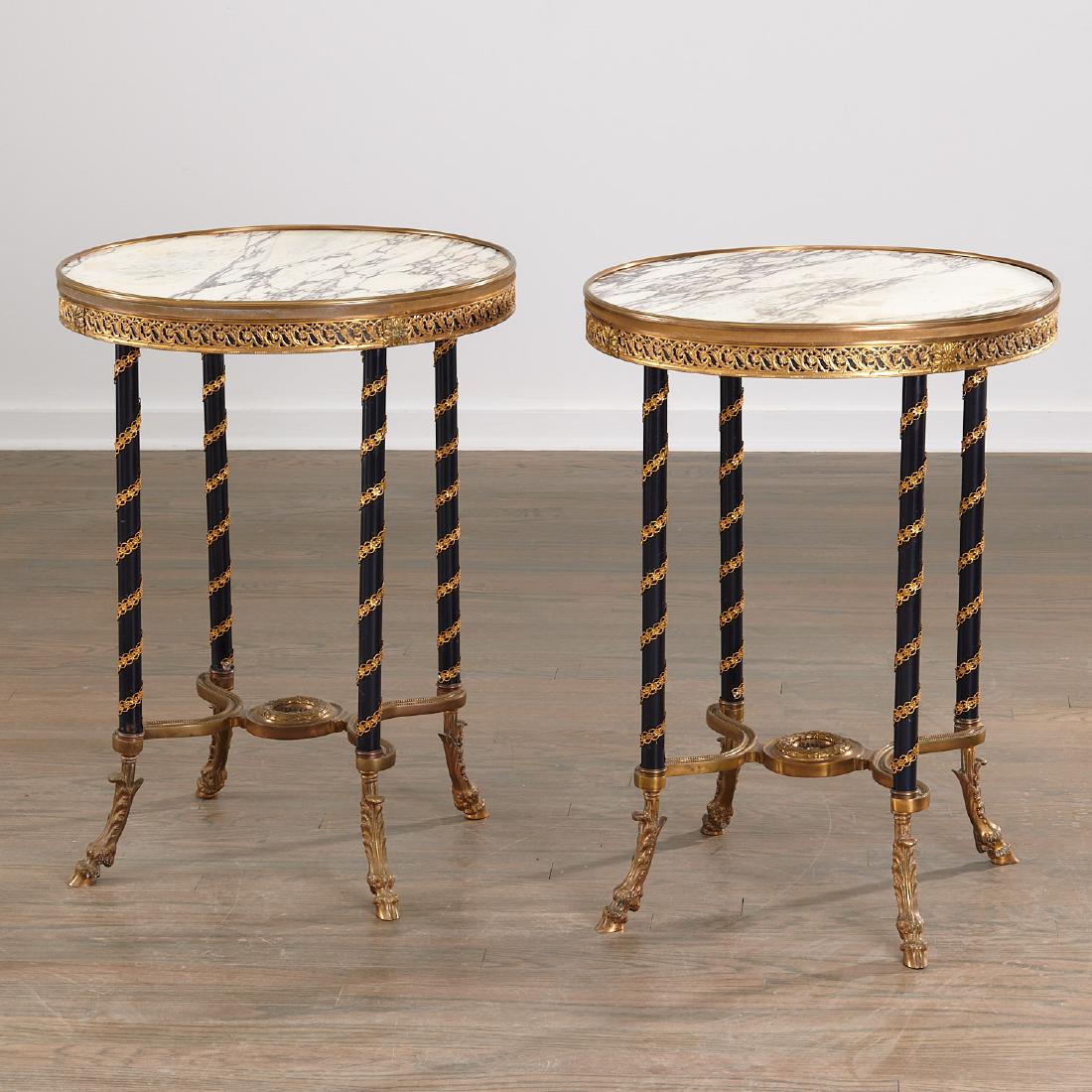 Pair Louis XVI style gueridons (1 of 8)