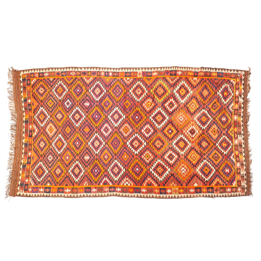 Large Afghani kilim carpet (1 of 7)