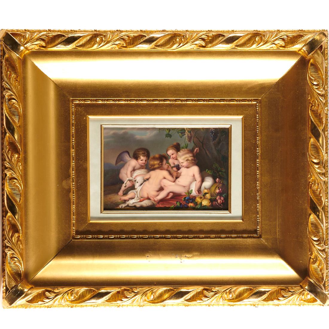 Fine Berlin KPM plaque, after Peter Paul Rubens (1 of 6)