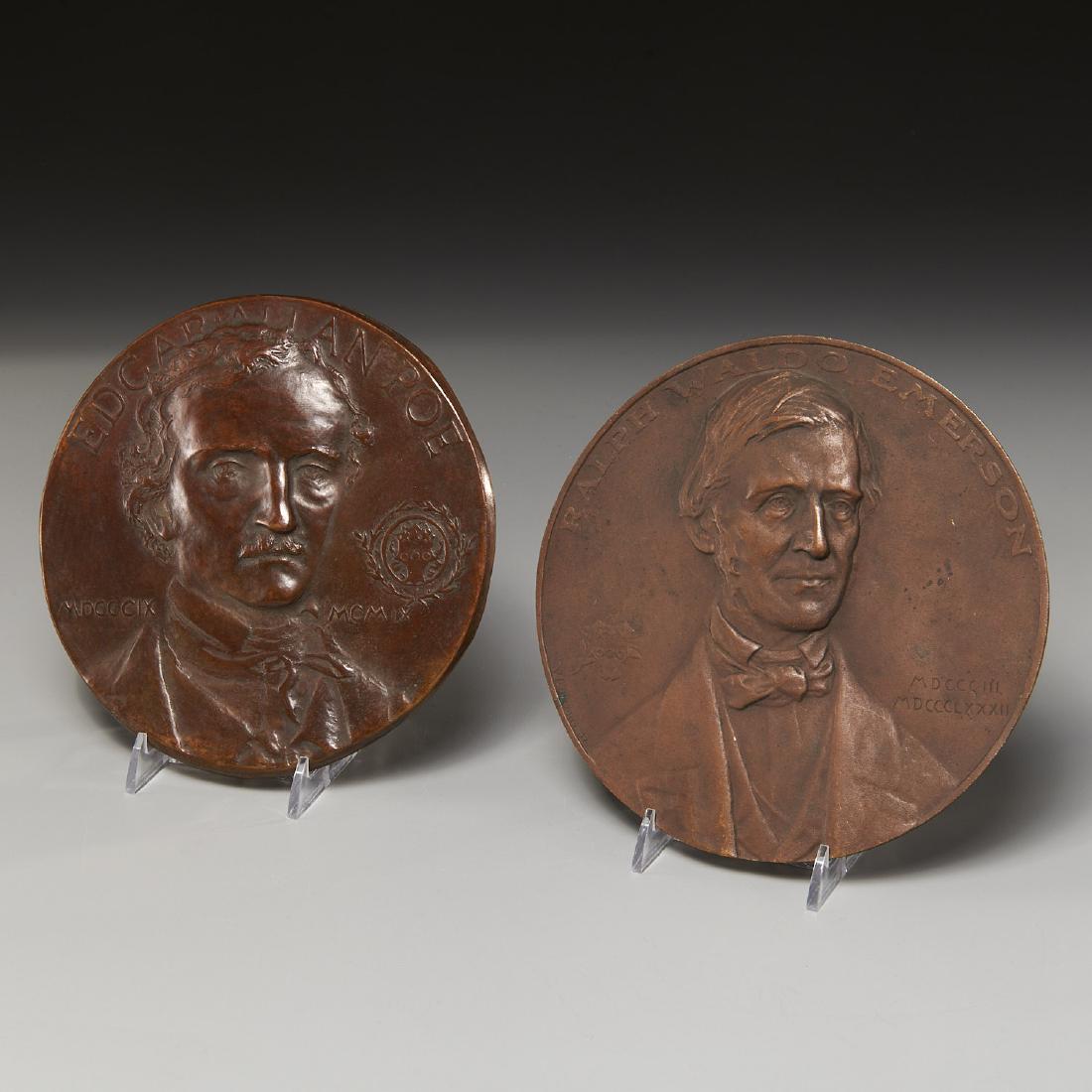 (2) Groliers Club commemorative medals (1 of 10)