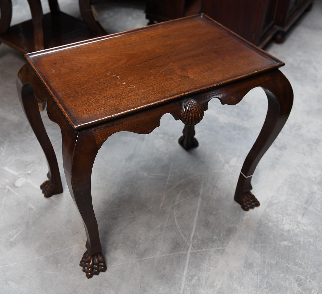 Chinese Export hardwood tea table (1 of 8)