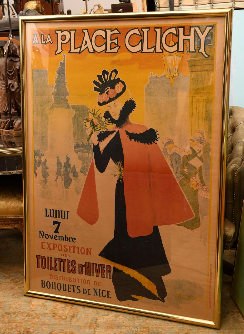 A La Place Clichy, French lithograph poster (1 of 7)