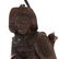 Pair Asian carved wood figural lamps - 6
