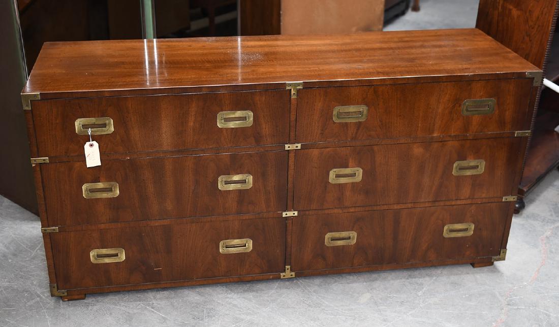 Campaign style dresser by Henredon (1 of 7)