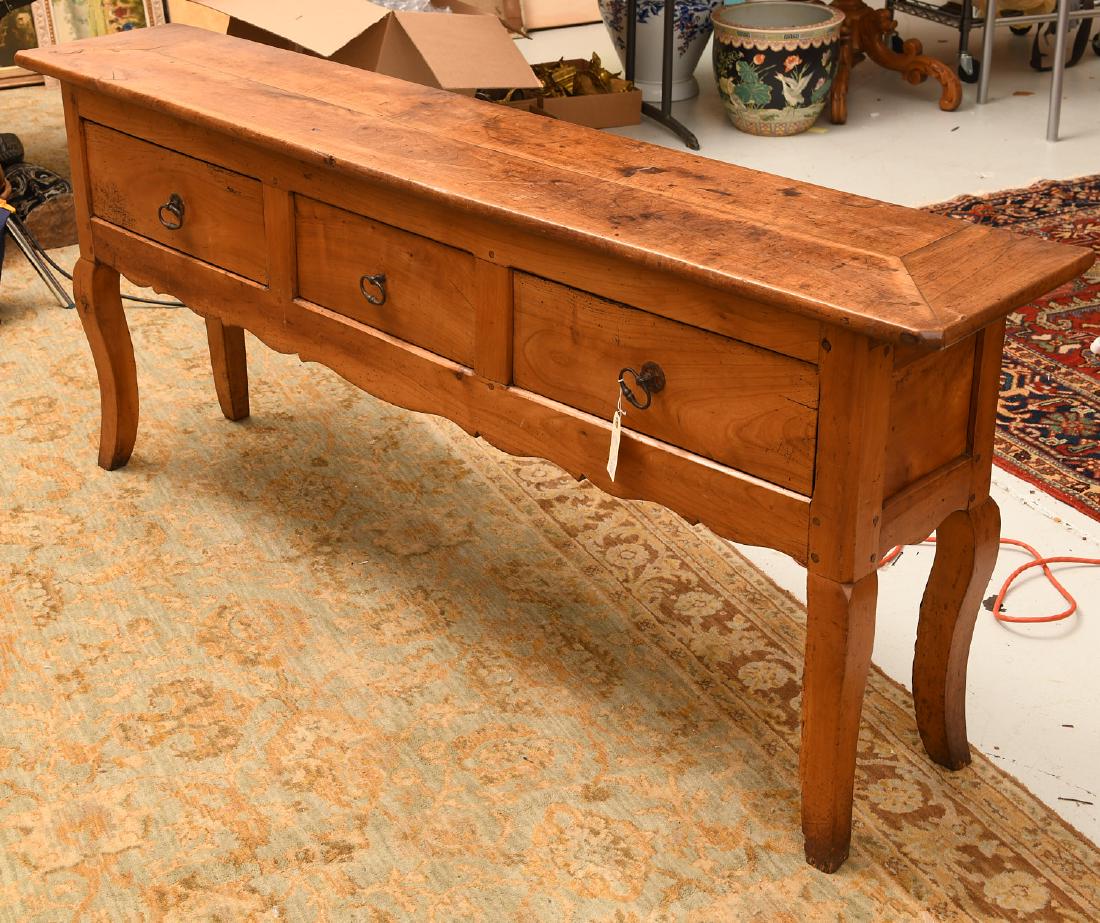 French provincial style fruitwood sideboard (1 of 7)