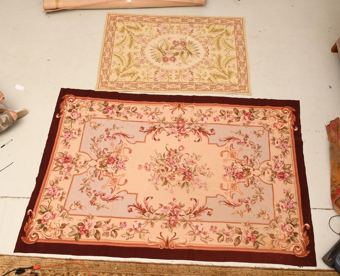 (2) Aubusson style carpets (1 of 10)