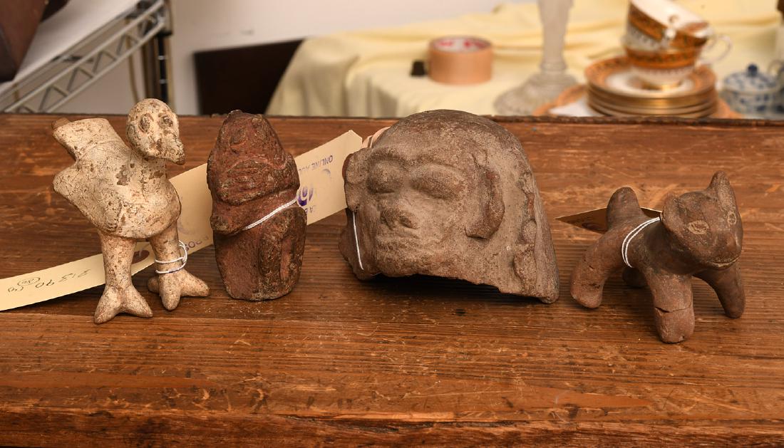 (4) Pre-Columbian zoomorphic figures and fragments (1 of 6)