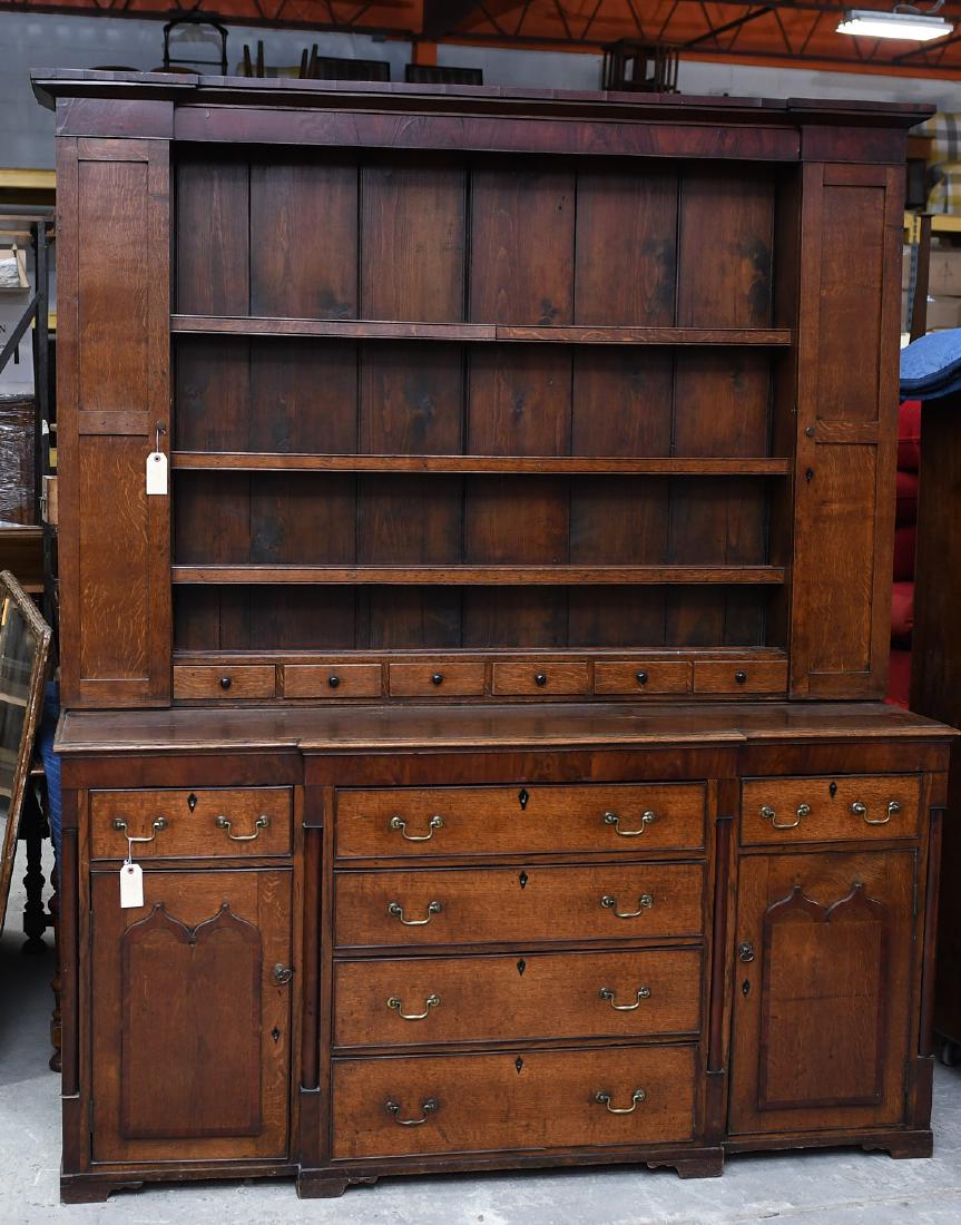English oak Welsh dresser (1 of 6)