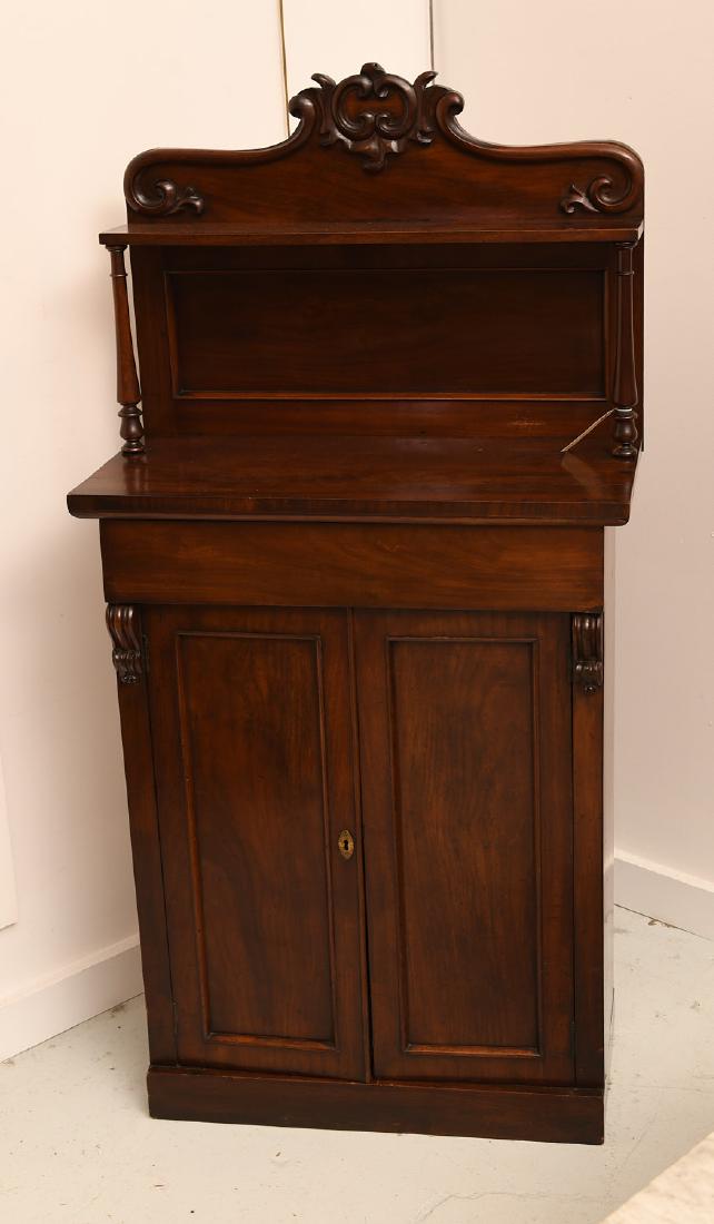 William IV mahogany side cabinet (1 of 6)