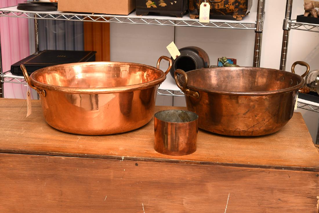 (3) antique copper kitchenwares (1 of 5)