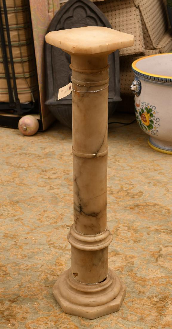 Continental marble column pedestal (1 of 8)