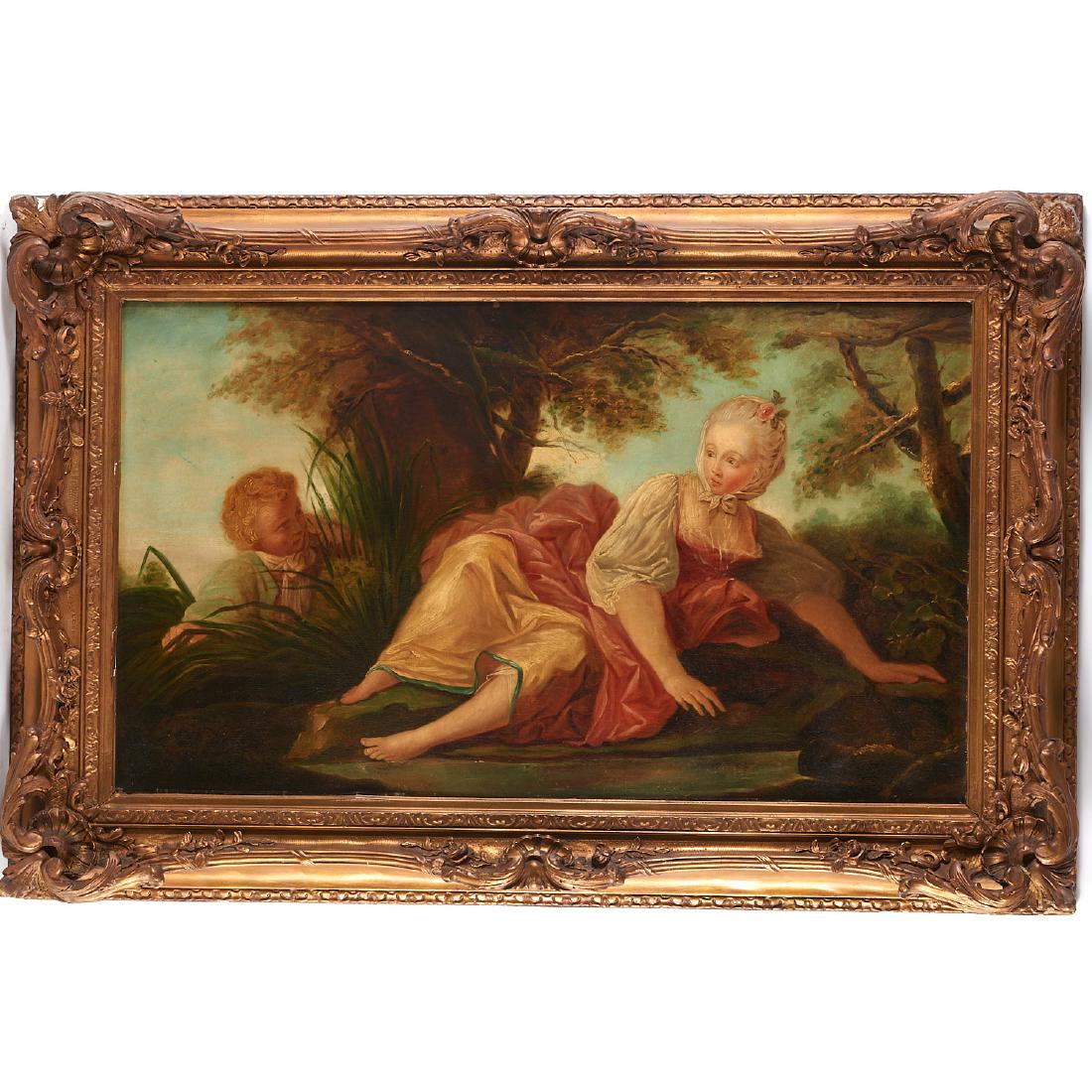 After Jean-Honore Fragonard, painting (1 of 7)