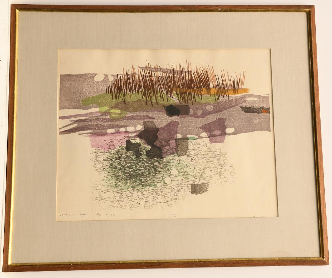 Ansei Uchima, woodblock print (1 of 7)