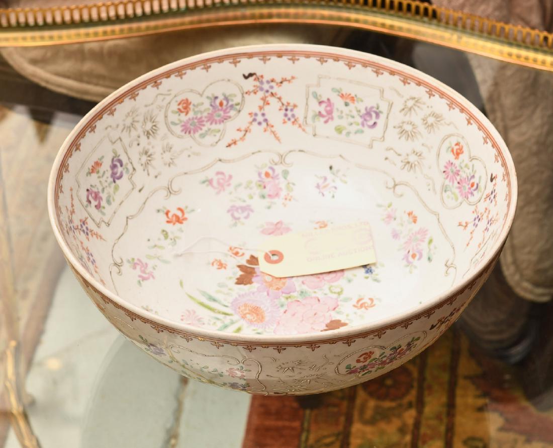 Samson armorial porcelain punch bowl (1 of 4)