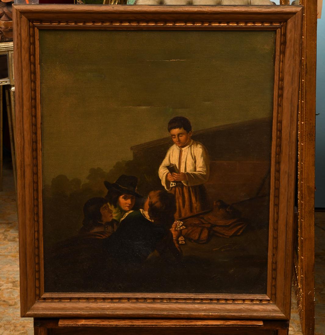 Greisl, genre scene painting (1 of 8)