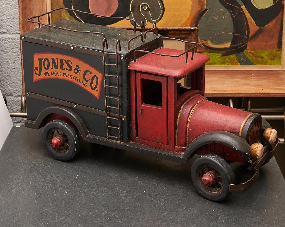 Jones & Co. toy moving truck