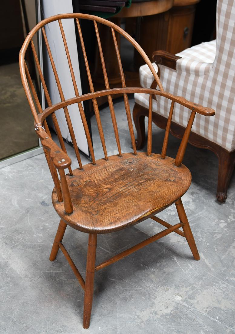 Old sackback Windsor chair (1 of 9)