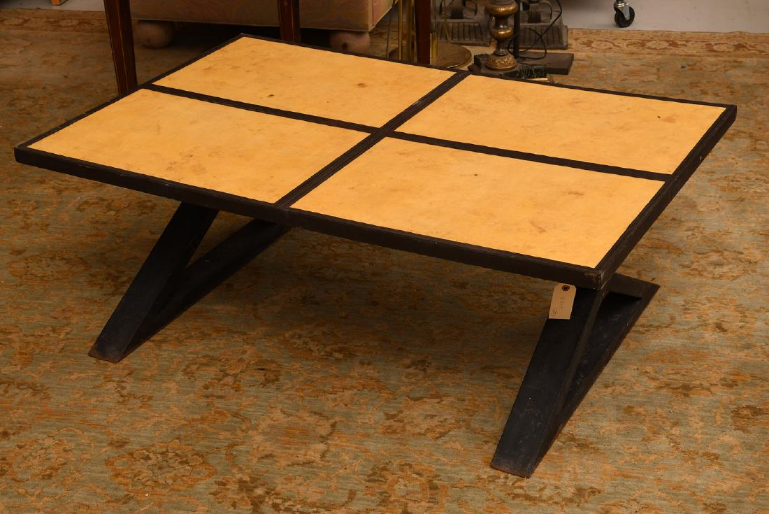 J.M. Frank style X-base coffee table (1 of 6)