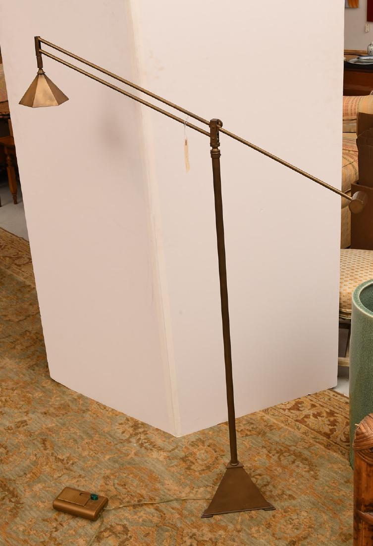 Relco, Milano bronze boom arm floor lamp (1 of 8)
