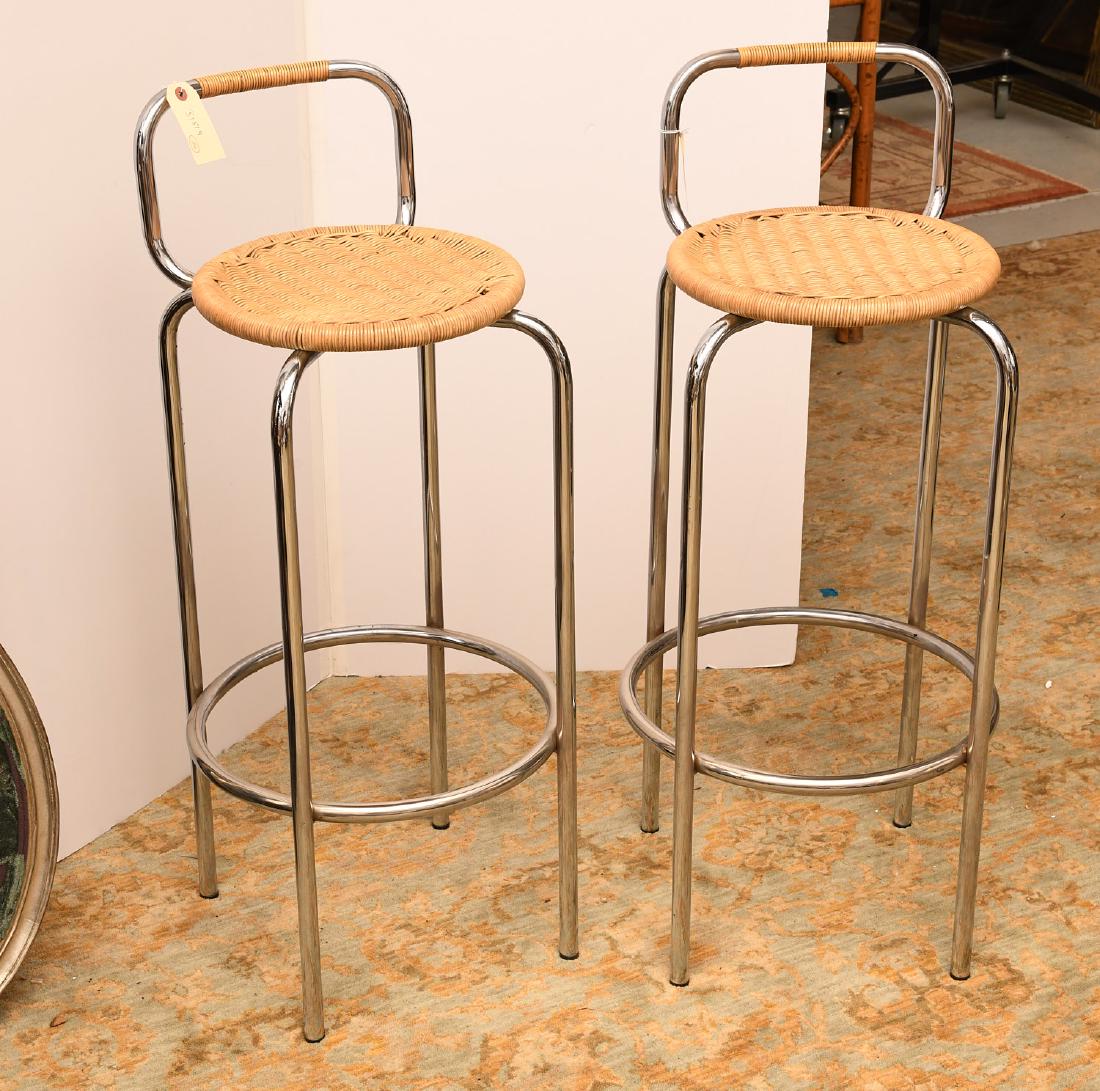 Pair Marcel Breuer style bar stools (1 of 5)