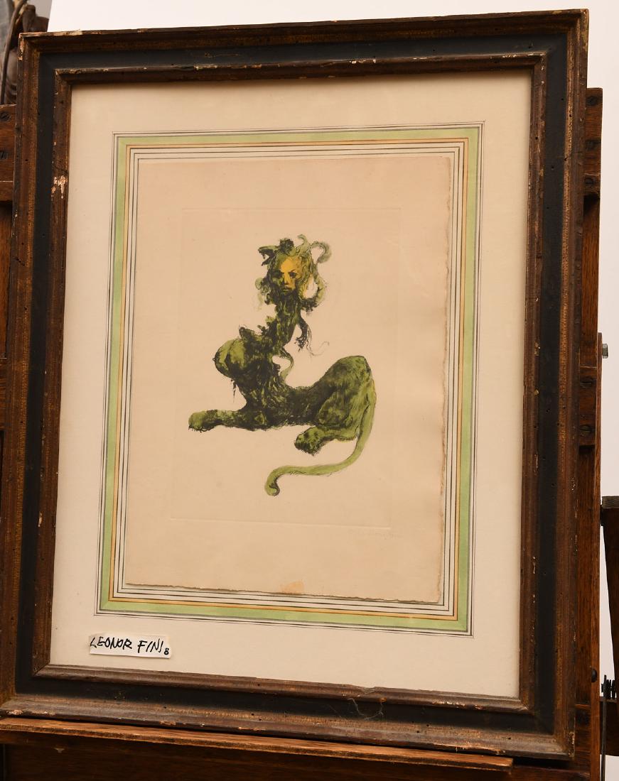 Leonor Fini, surrealist etching (1 of 6)