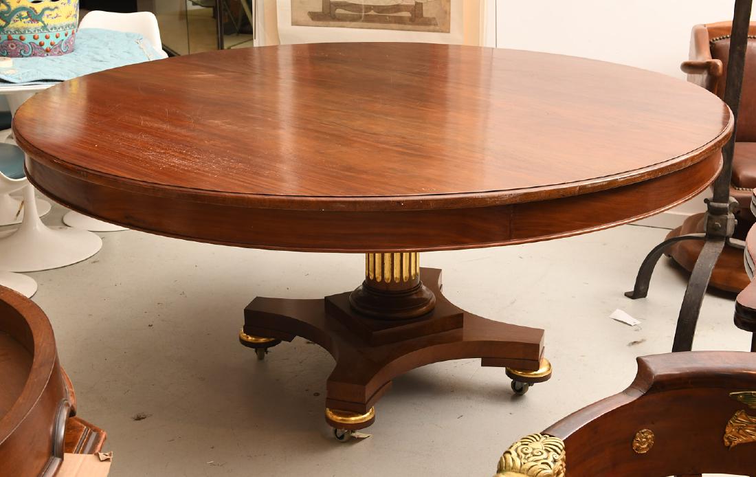 Manheim Weitz 6-foot round dining table (1 of 6)