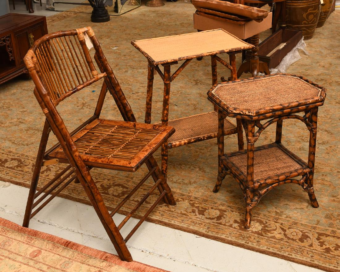 (3) piece bamboo furniture group (1 of 9)