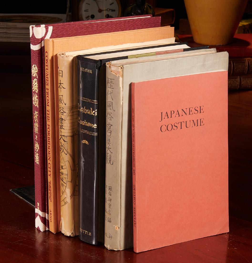 BOOKS: (6) Vols Japanese costume design (1 of 8)