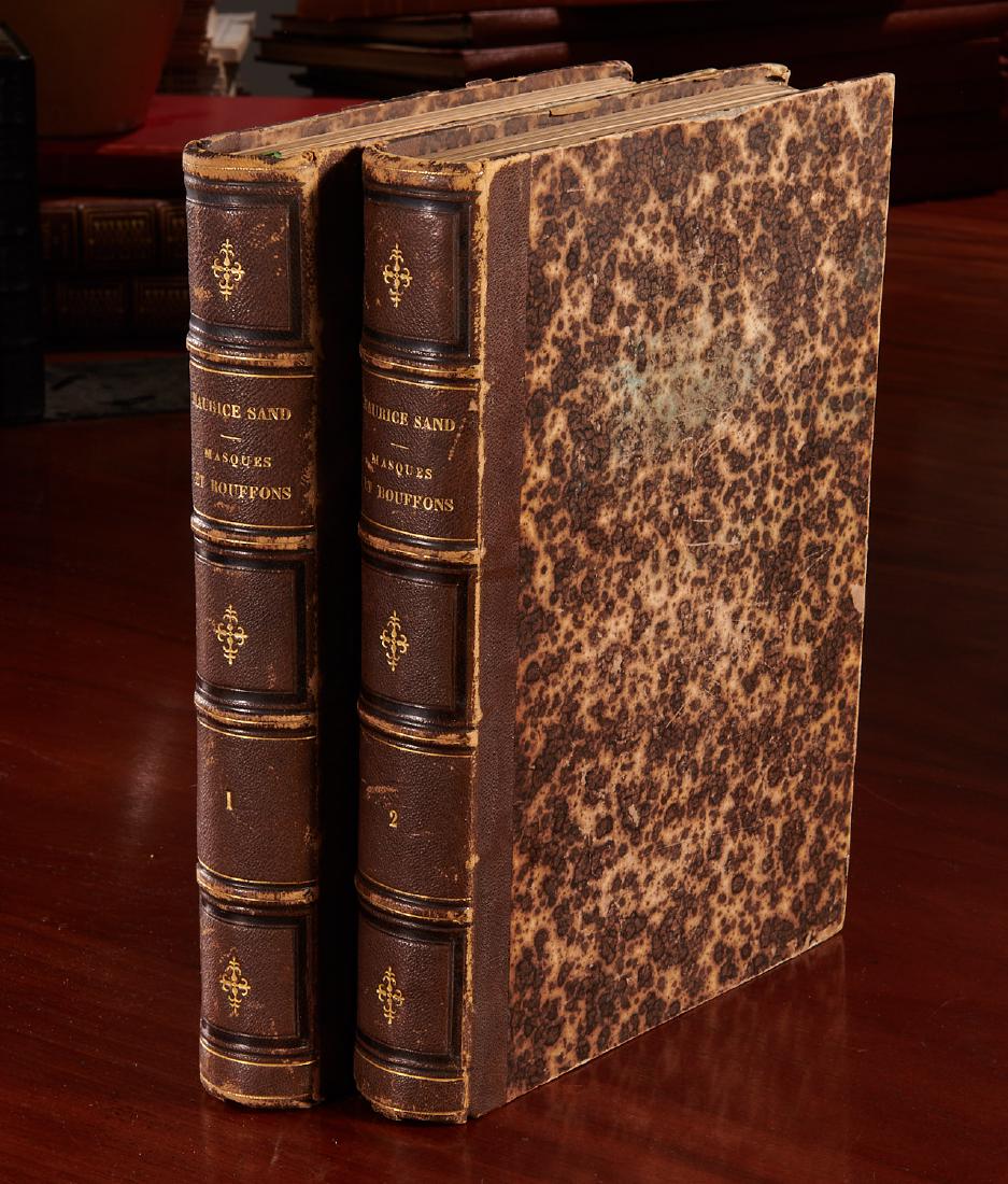 BOOKS: (2) Vols Masques et Bouffons 50 plates (1 of 8)