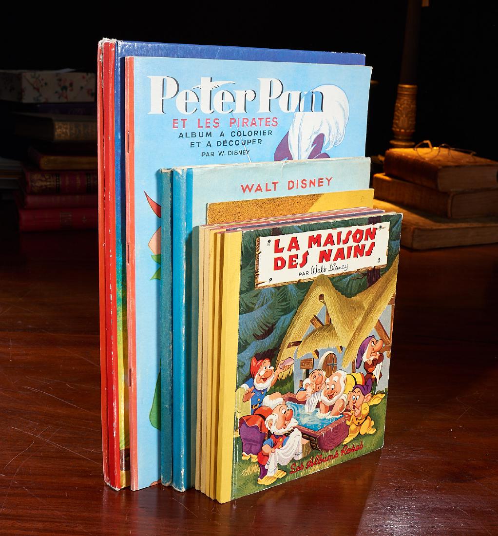 BOOKS: (11) Vols vintage French Disney 1946-1958 (1 of 10)
