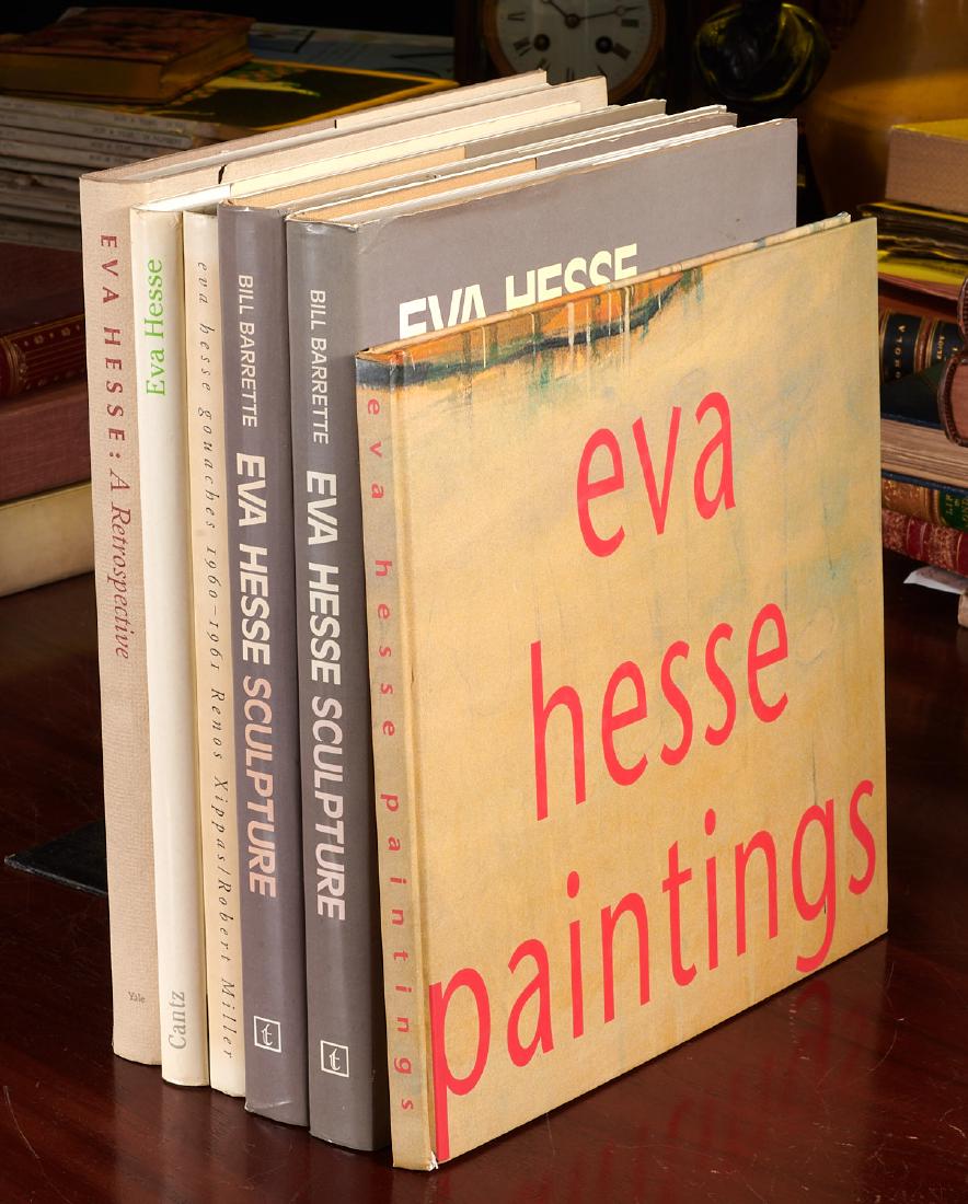 (6) Vols Eva Hesse books and catalogs (1 of 10)