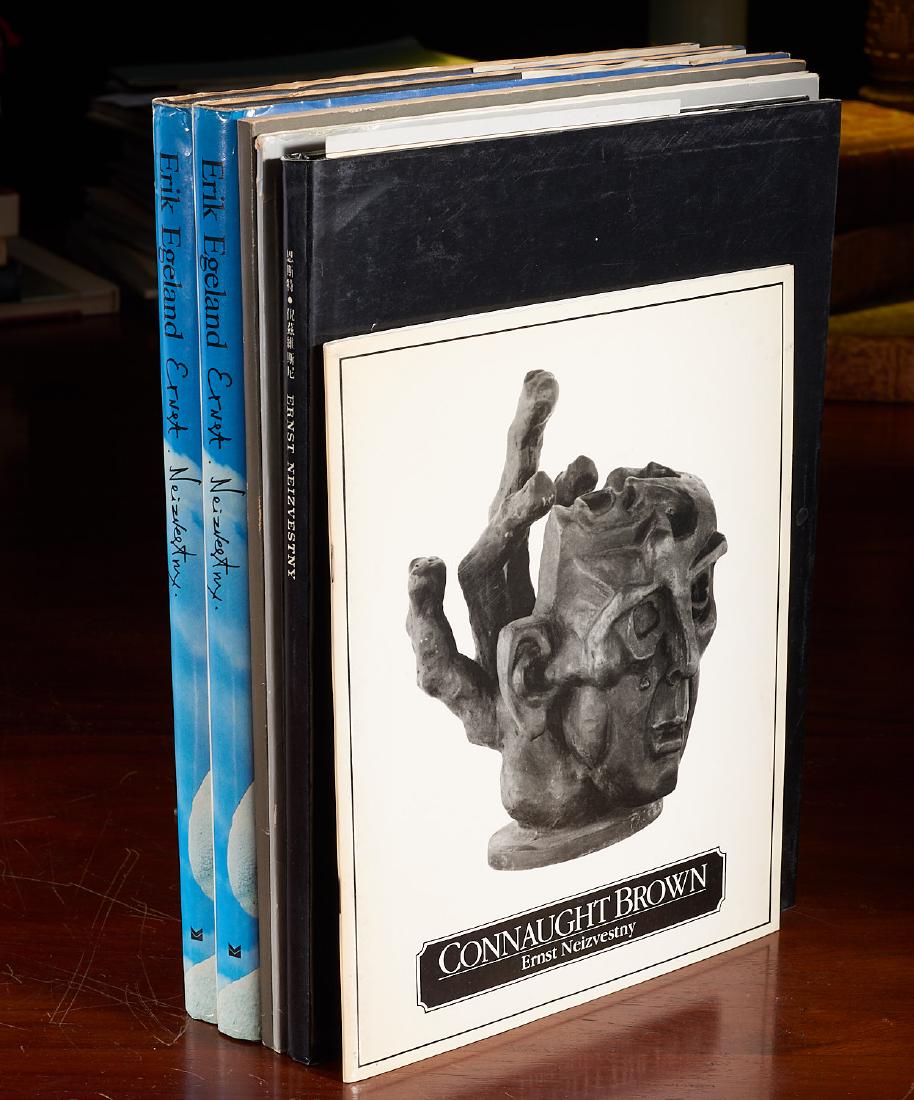 BOOKS: (6) Vols Ernst Neizvestny 2 SIGNED (1 of 8)