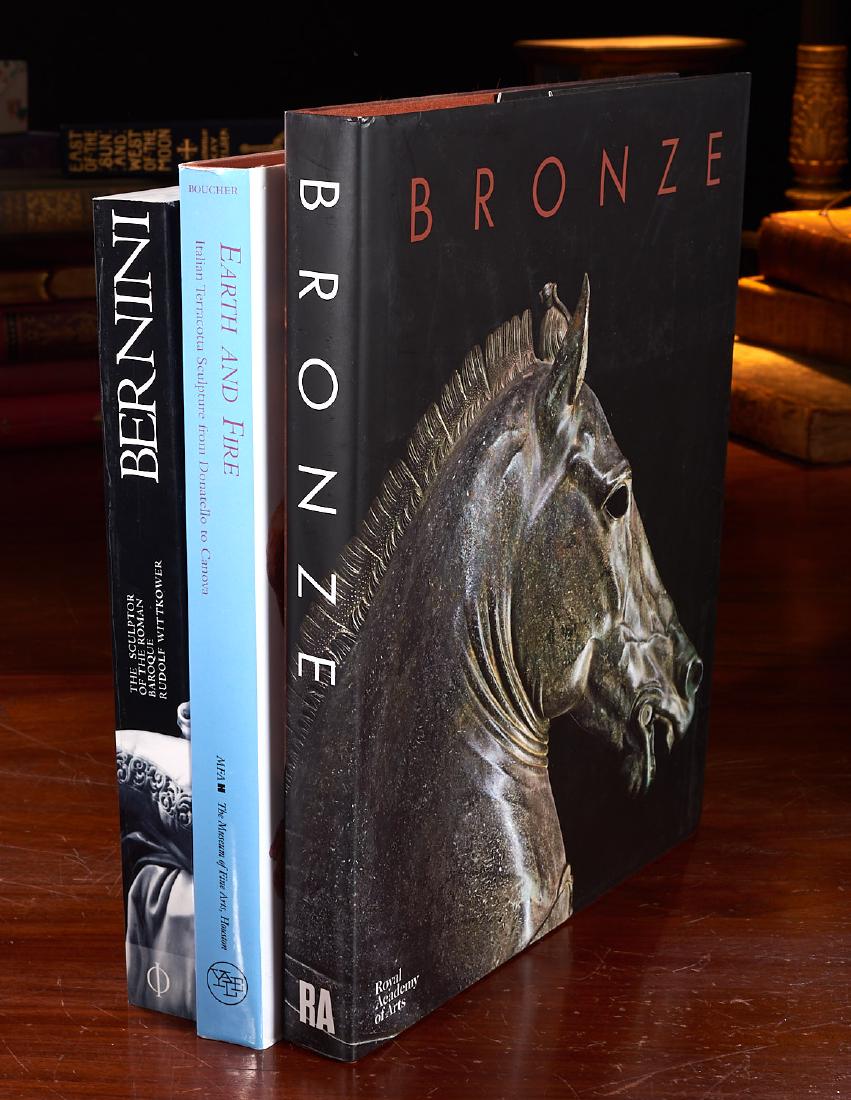 BOOKS: (3) Vols art history sculpture Bernini (1 of 10)