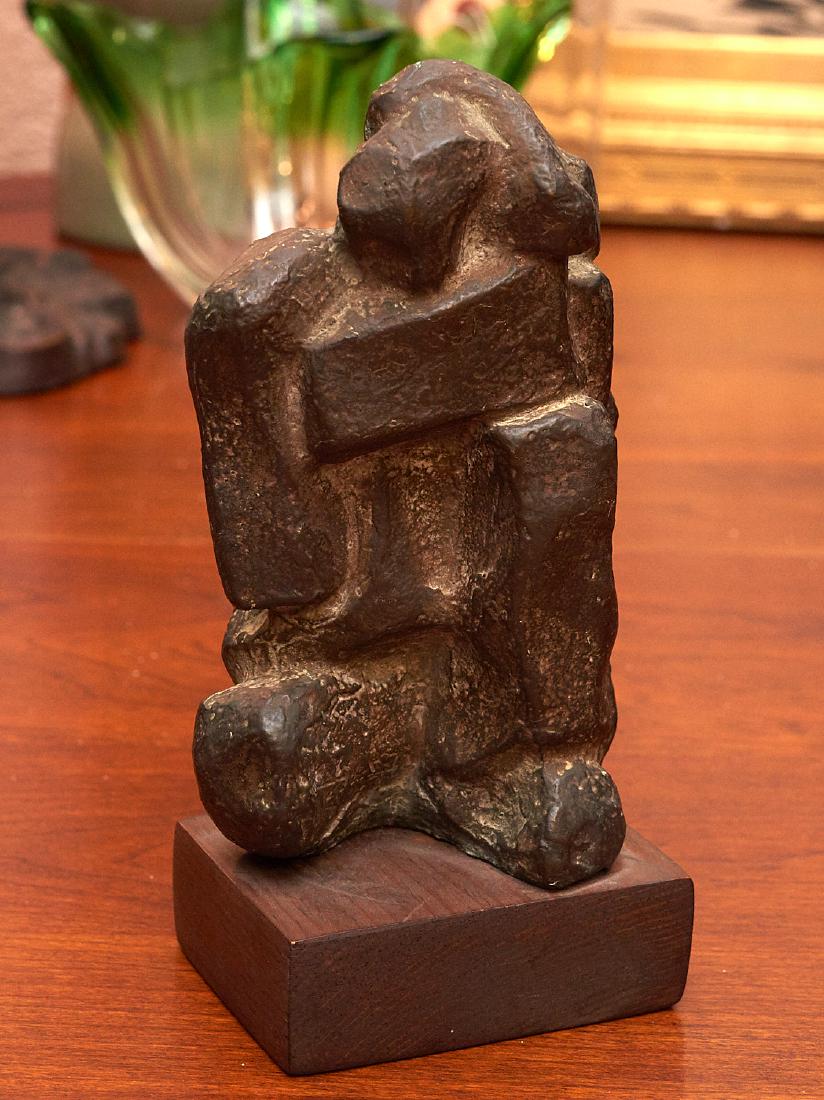 Modernist School, bronze sculpture (1 of 6)