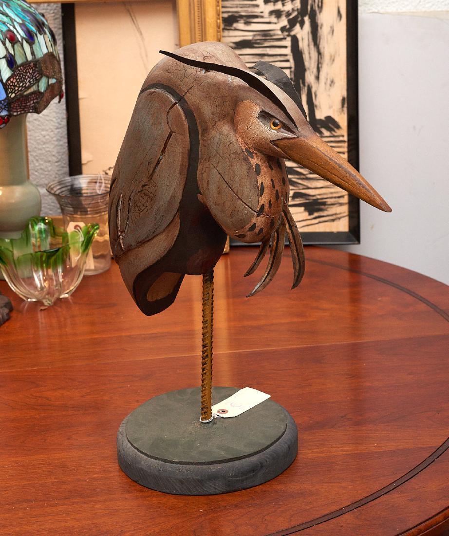 Jonathan J. Dowdall, folk art bird sculpture (1 of 8)