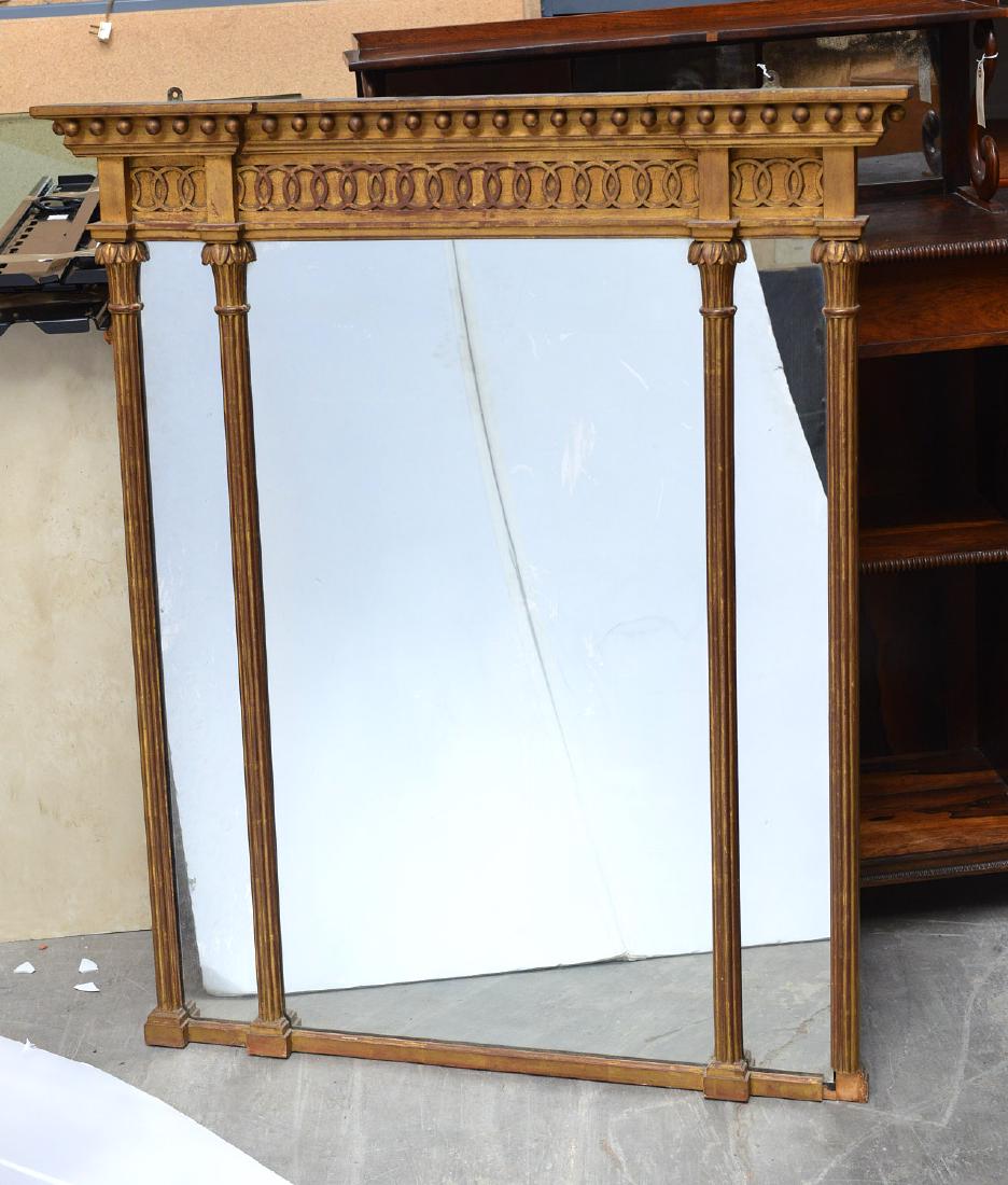 Regency style giltwood pier mirror (1 of 5)