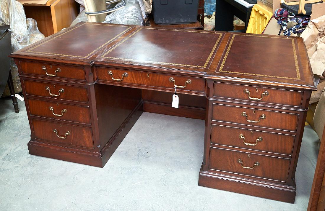 style mahogany executive desk