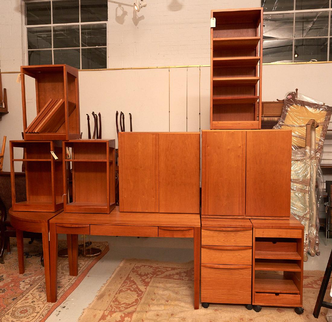 Suite Levenger cherrywood office furniture (1 of 10)