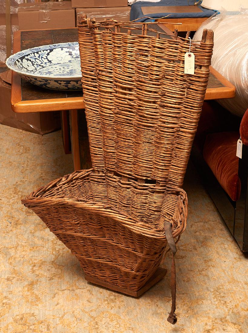 Large rustic gathering basket (1 of 5)