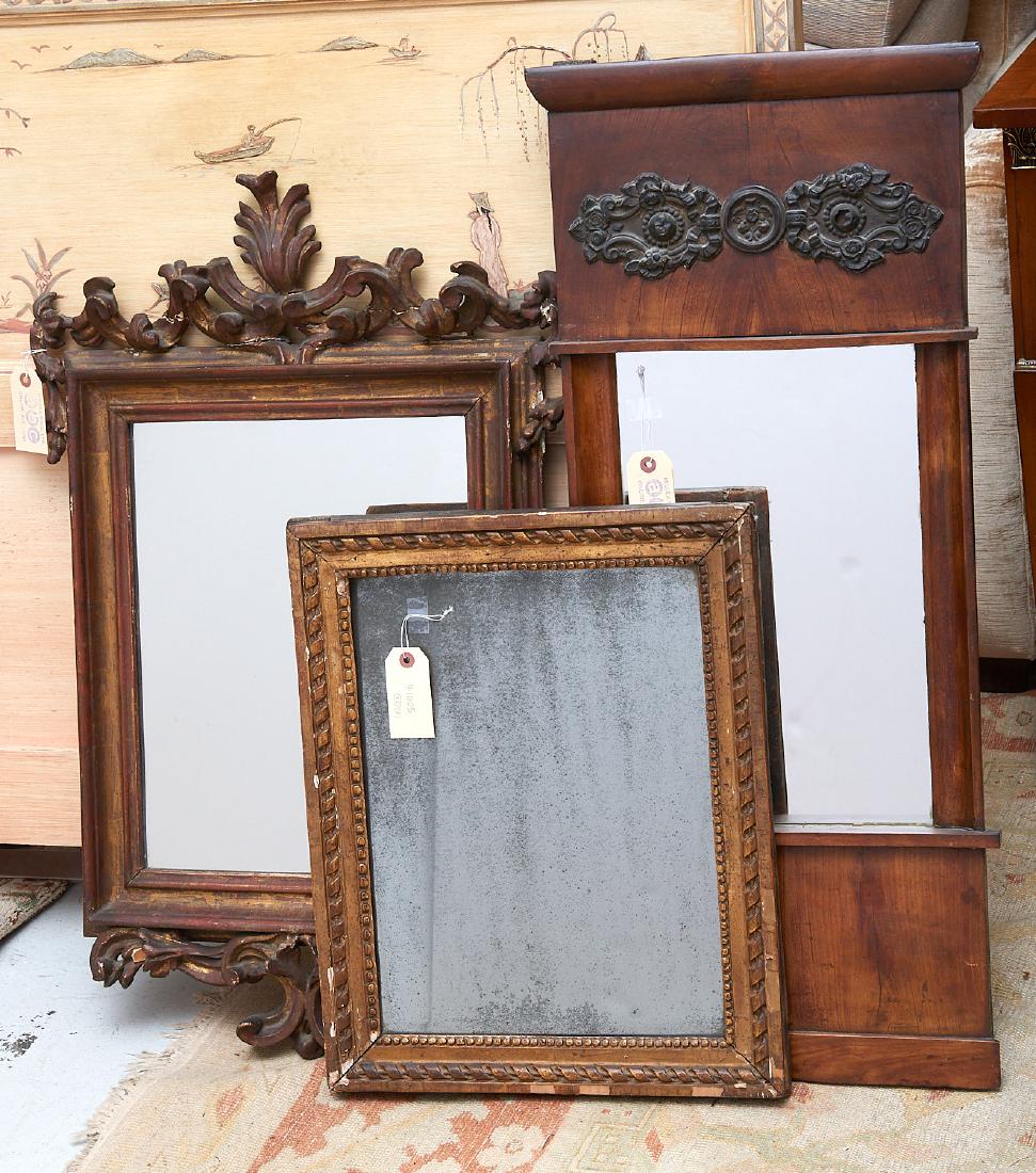 (3) antique Continental wall mirrors (1 of 9)