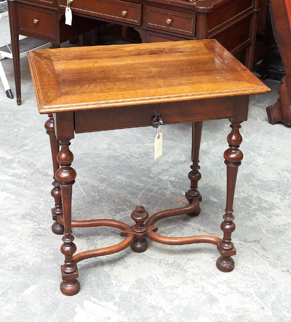 William & Mary style mahogany side table (1 of 6)