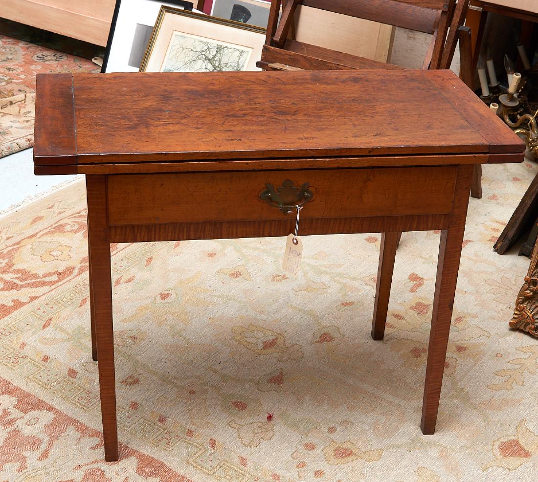 American Federal style gate leg games table (1 of 7)