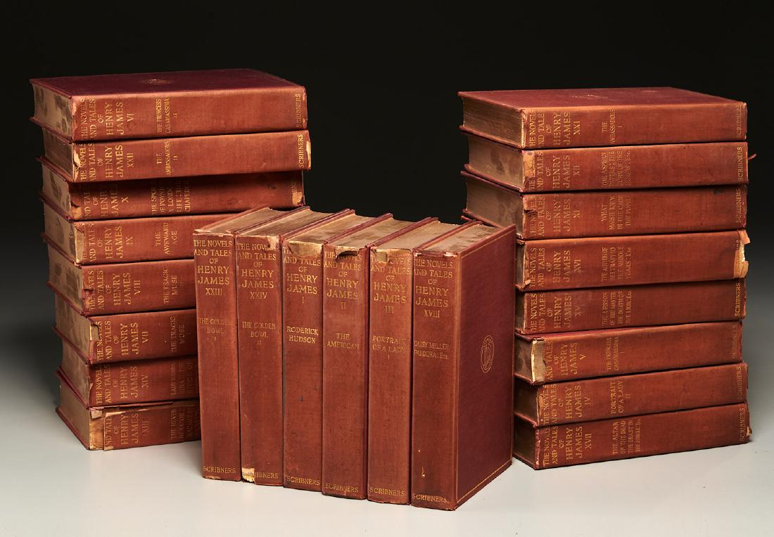 BOOKS: (22) Vols Tales of Henry James 1909 (1 of 9)