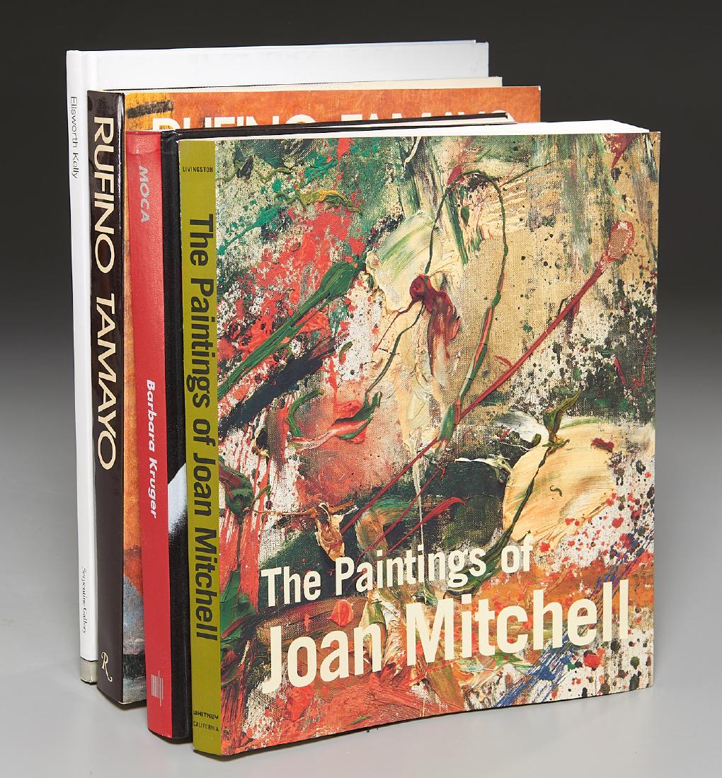 BOOKS: (4) Vols art incl Joan Mitchell, Tomayo (1 of 10)