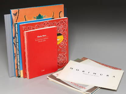 BOOKS: (9) Artist catalogs incl Taafe, Merz: BOOKS: (9) Artist catalogs incl Taafe, Merz, Nine volumes: 1) Alexander Kosolapov, Eduar Nakhamkin Fine Arts, 1990, softcover. 2) Cavallini: 10 designs and 25 bronzes, The Locus Gallery, 1987, softcov