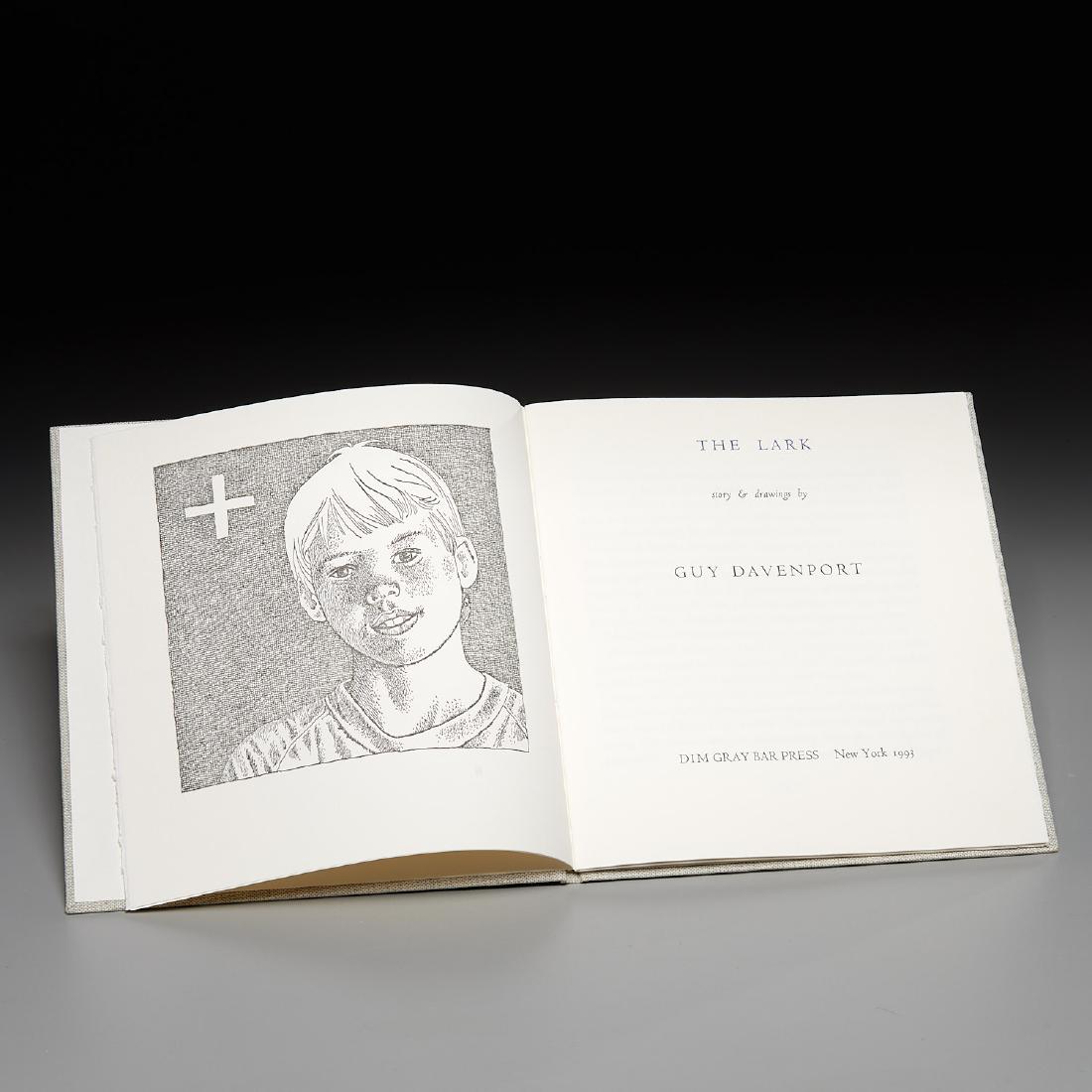 BOOKS: Guy Davenport signed ltd ed The Lark (1 of 7)