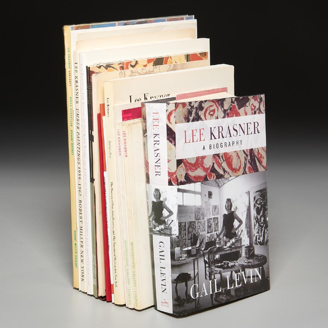 BOOKS: (16) Lee Krasner exhibition catalogs + biog (1 of 8)