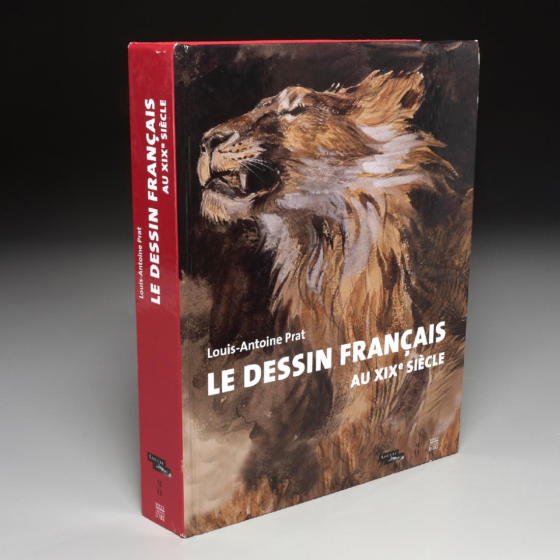 BOOKS: Le Dessin Francais au XIXe Siecle. Prat (1 of 6)